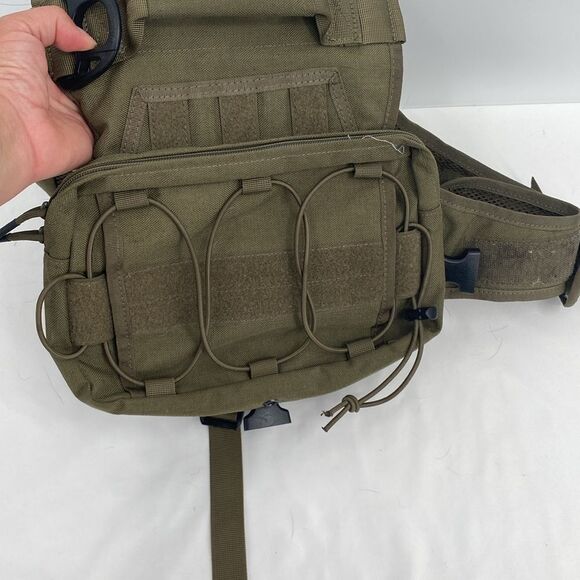 OneTigris Dog Backpack for Hiking Nylon Dog Harness Backpack with Side Pockets - Picture 3 of 5